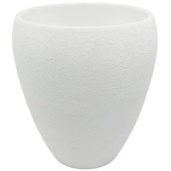 Obal orchidea Lizard 14 cm biela