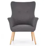 Kreslo Cotto tmavosivý