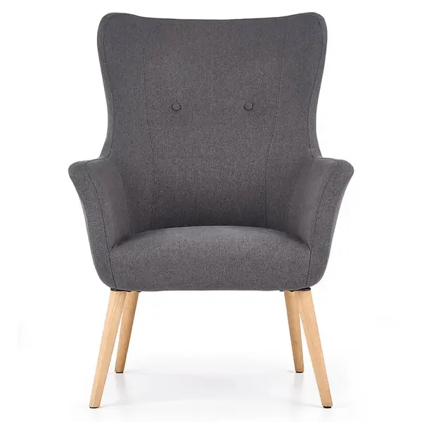 Kreslo Cotto tmavosivý