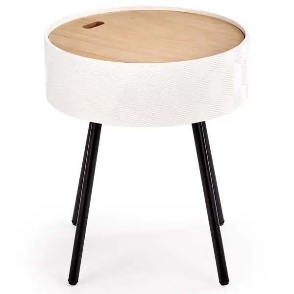 Konferenčný stolík Aura biela