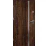 Vchodové dveře Iris P55 90L ořech