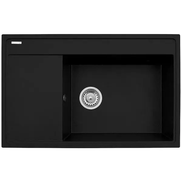 Dřez granitový Camea 790x500x210 Karbon