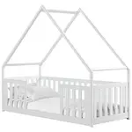 Posteľ Domček Bee 90x200 biela