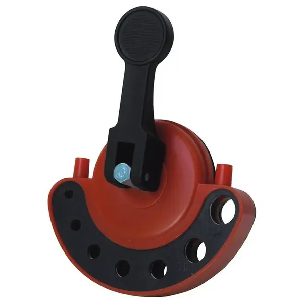 Prípravok/šablóna  na vŕtanie dier s prísavkou