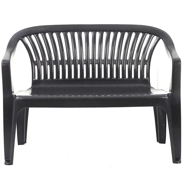 Plastová lavička Diva antracit