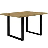 Stůl Tarazjus 140 cm TBLT441-D78-904 dub artisan/černá