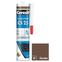 Ceresit Silikón CS25 chocolate 280ml