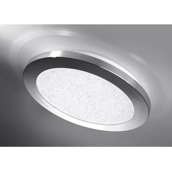 Stropné svietidlo LED Pixel 22,5 cm 12W  IP44 chróm+Granila 3000k