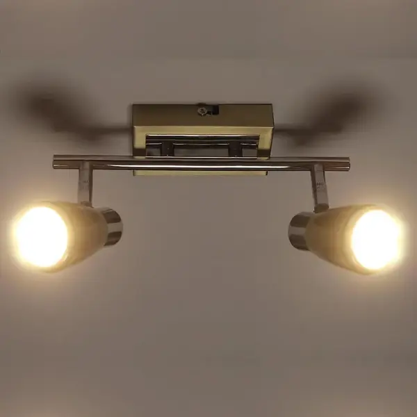 Bodové svietidlo Melinda 2 AB SAT LS2