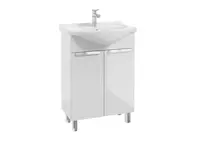 SKRINKA S UMYVADLEM LILY D60 2D0S BIELA