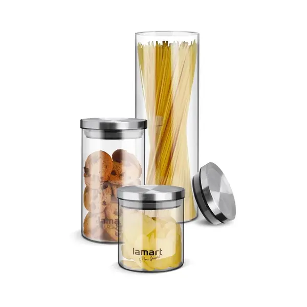 LAMART LT6025 Peut dózy kulaté 3 ks