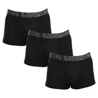 Under Armour 3PACK pánské boxerky černé (1383891 001) L