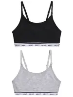 Next Podprsenka  sivá / čierna / biela