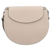 Dámská kožená crossbody kabelka Italia Locita - béžová