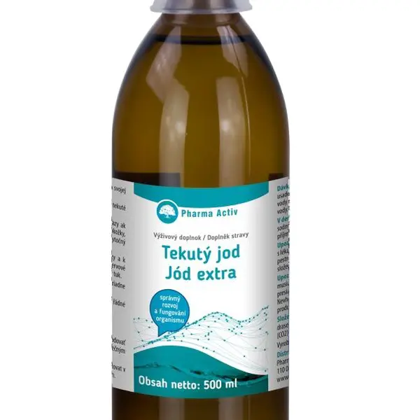 Pharma Activ Jód extra tekutý 500 ml