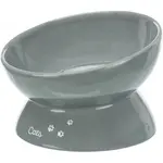 Bowl XXL, zvýšený, keramický, 0,35 l/o 17 cm, šedý