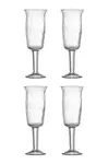 Sada sklenic na víno Bloomingville Asha 125 ml 4-pack průhledná barva