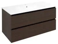 Sapho Ezara - Umývadlová skrinka, 100x46x52 cm, 2 zásuvky, borovica rustik EZ101-1616