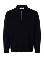 SELECTED Sveter 'SLHTeller'  tmavomodrá