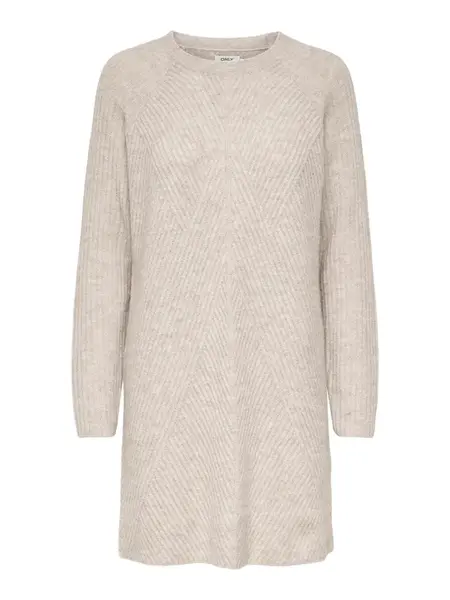 ONLY Pletené šaty 'Carol'  nebielená