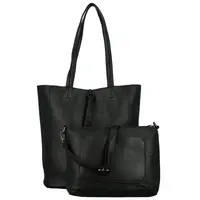 Dámsky set kabeliek čierny - Paolo bags Marika