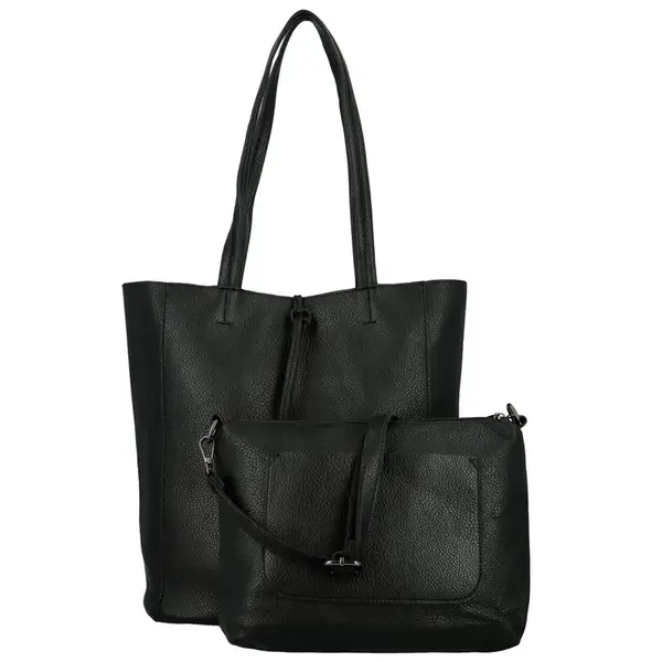 Dámsky set kabeliek čierny - Paolo bags Marika