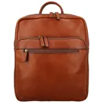 Kožený batoh koňakový - Katana Nives