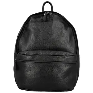 Dámský kožený batoh černý - Delami Vera Pelle Archie