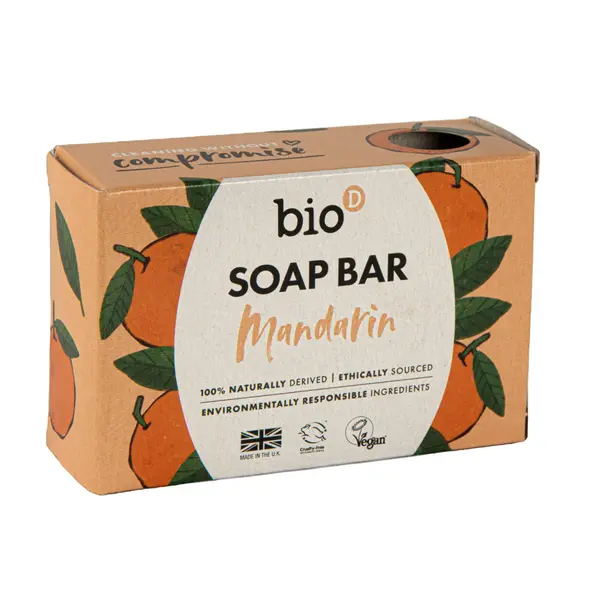 Bio d Tuhé mýdlo s vůní mandarinky 90 g