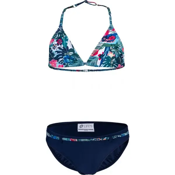 Lotto LOTTIE Dievčenské dvojdielne plavky, mix, veľkosť 116-122