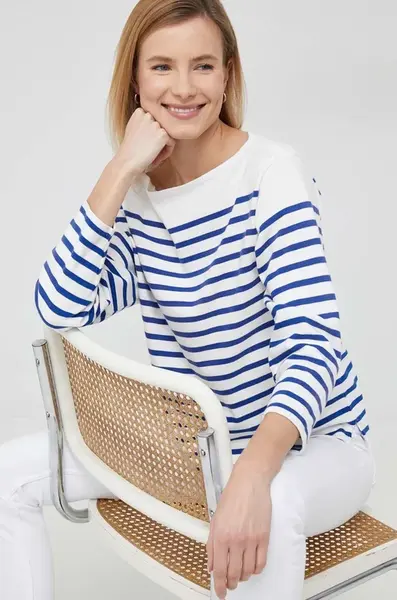 Bavlněné tričko s dlouhým rukávem Polo Ralph Lauren