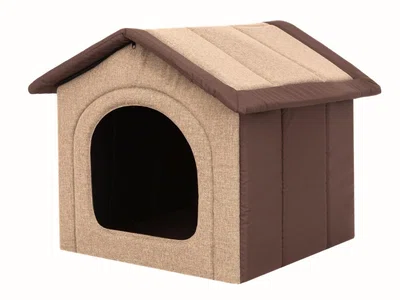 Domeček pro psa Reedog Inari Brown-beige - S