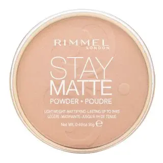 Rimmel London Stay Matte Long Lasting Pressed Powder púder so zmatňujúcim účinkom 004 Sandstorm 14 g
