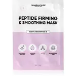 breakout + aid Peptide Firming & Smoothing Mask plátenná maska s peptidmi 34 g
