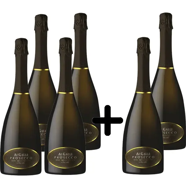 Prosecco Ai Galli DOC Extra Dry Millesimato 4+2 ZDARMA