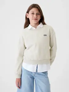 GAP Dívčí Dětská mikina s logem 499111-00 Velikost: XS