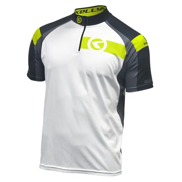 Cyklistický dres Kellys Pro Sport 017 - krátký rukáv limetková S
