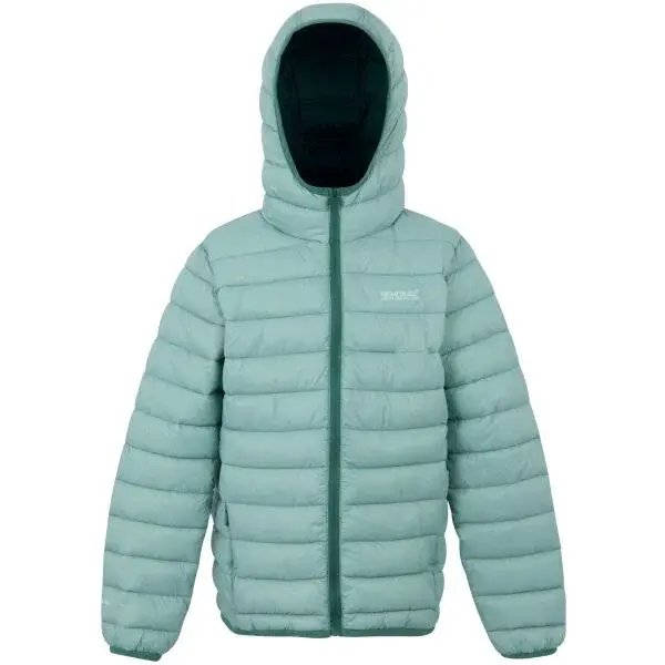 REGATTA OUTDOORS MARIZION JR Detská bunda, tyrkysová, veľkosť 9-10Y