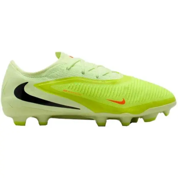Nike JR PHANTOM 6 LOW PRO FG/MG Detské kopačky, svetlo zelená, veľkosť 36.5