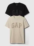 GAP  Pánské Bavlněné tričko s logem, 2 ks 885595-00 Veľkosť: L
