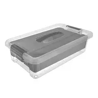 Úložný box s víkem a vyjímatelným vkladem 6 l