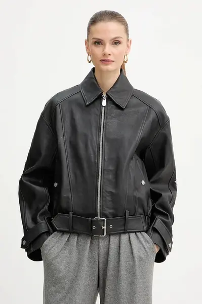 Kožená bunda Pinko