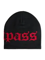 Bershka Čiapky 'FASTPASS'  červená / čierna