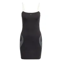 ADIDAS ORIGINALS Letné šaty 'Flames'  tmavosivá / čierna / biela