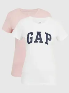 GAP  Dámské Tričko s logem , 2 ks 548683-02 Veľkosť: S