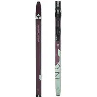 Fischer INSPIRE EF SET + BDG CONTROL STEP Dámské běžecké lyže, fialová, velikost
