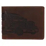 Pánská kožená peněženka Lagen Truck - hnědá