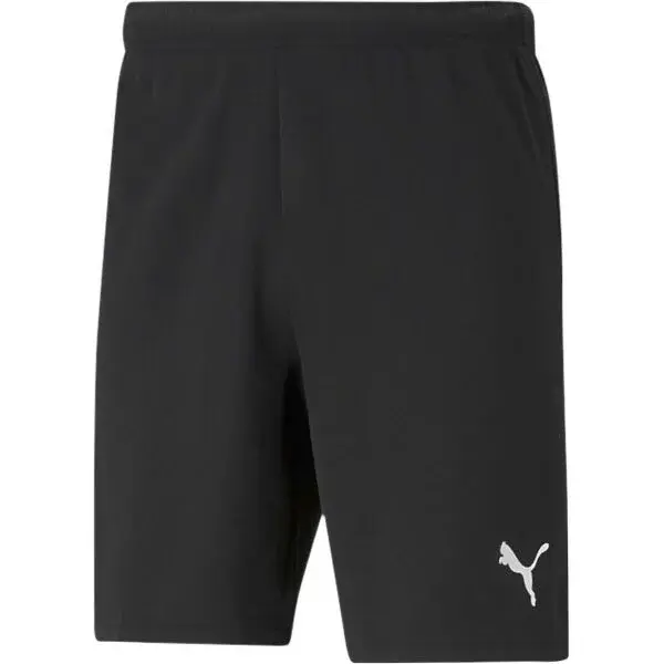 Puma TEAMRISE SHORTS Pánské kraťasy, černá, velikost