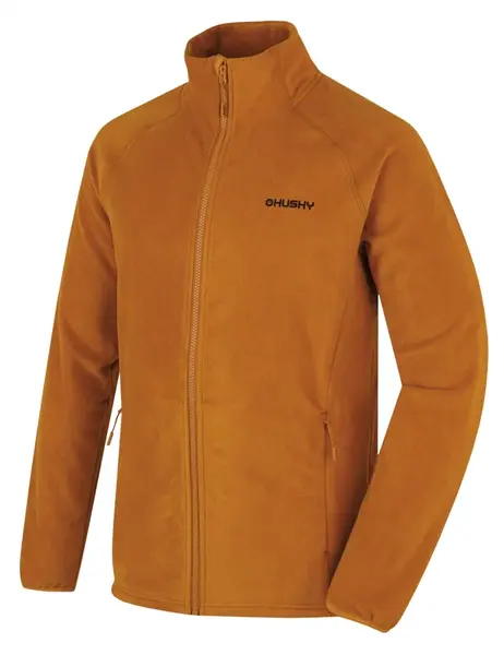 Husky Aflee M M, mustard Pánská fleecová mikina