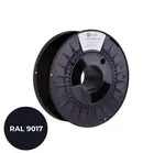 C-Tech 3DF-P-TPU90A-1.75-9017 3D filament, PREMIUM LINE, TPU 90A, flexibilní, RAL9017 1,75mm, 1000g, Dopravní černý (Traffic black)